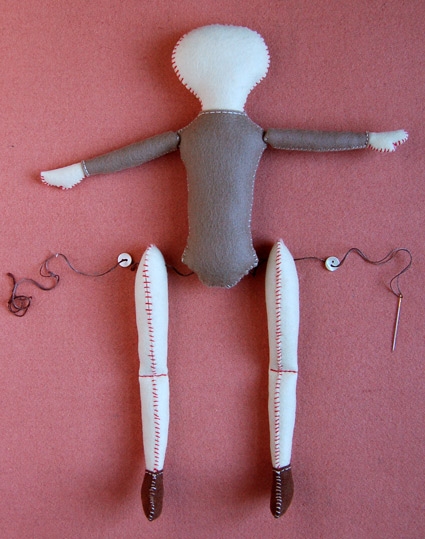 Mimi Kirchner’s Hand Sewn Felt Doll | Purl Soho