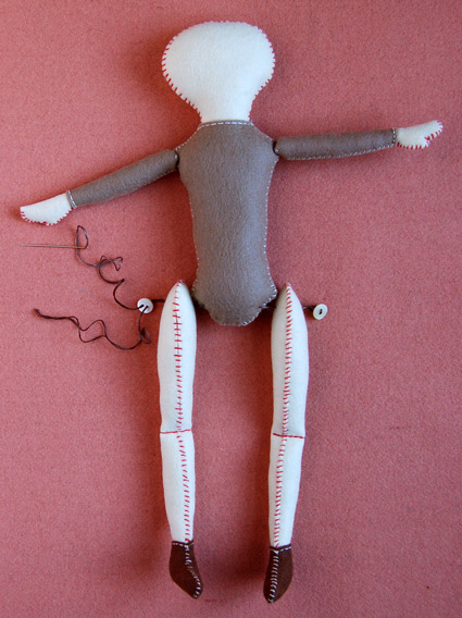 Mimi Kirchner’s Hand Sewn Felt Doll | Purl Soho