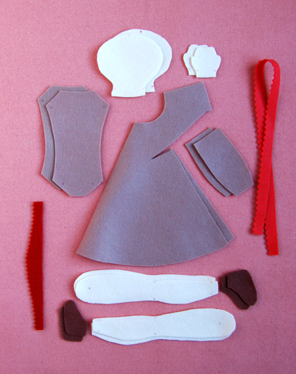 Mimi Kirchner’s Hand Sewn Felt Doll | Purl Soho