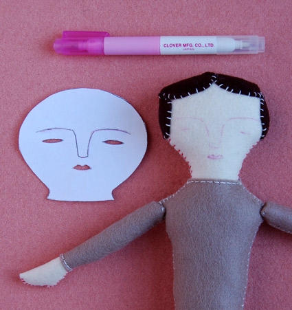 Mimi Kirchner’s Hand Sewn Felt Doll | Purl Soho