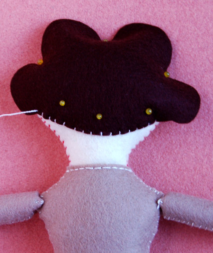 Mimi Kirchner’s Hand Sewn Felt Doll | Purl Soho