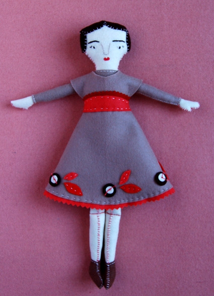 Mimi Kirchner’s Hand Sewn Felt Doll | Purl Soho