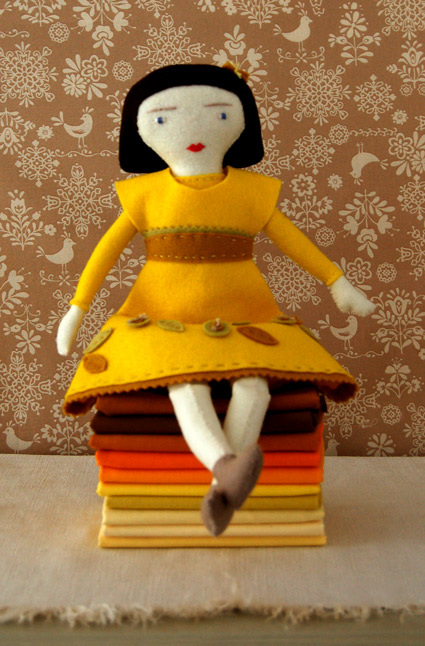 Mimi Kirchner’s Hand Sewn Felt Doll | Purl Soho