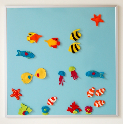 Felt Aquarium Magnets | Purl Soho