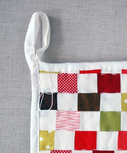 Strip Pieced Christmas Stocking | Purl Soho