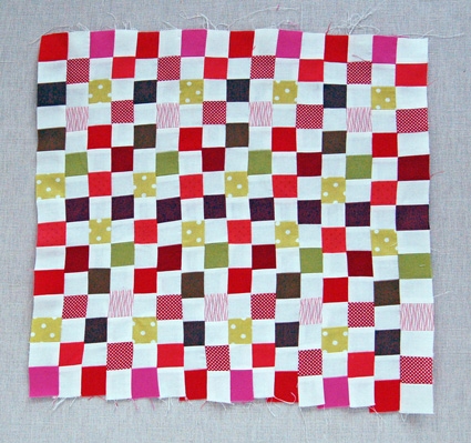Strip Pieced Christmas Stocking | Purl Soho