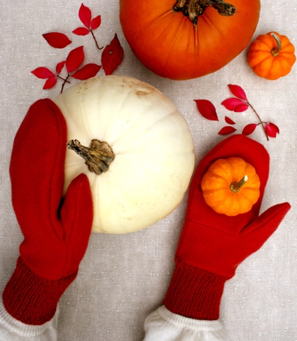 Felt Mittens with Knitted Cuffs | Purl Soho