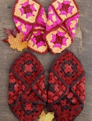 Granny Square Slippers | Purl Soho