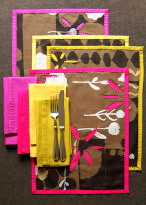 Reverse Applique Thanksgiving Placemats | Purl Soho