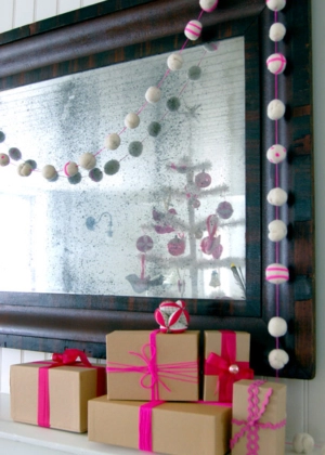 Festive Felted Garland | Purl Soho