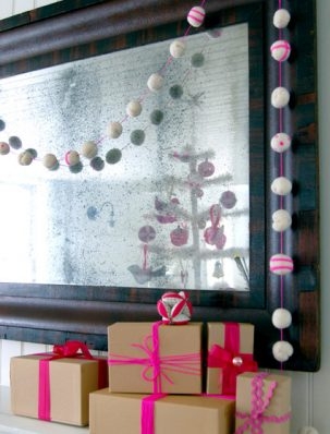 Festive Felted Garland | Purl Soho
