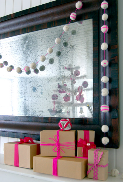 Festive Felted Garland | Purl Soho