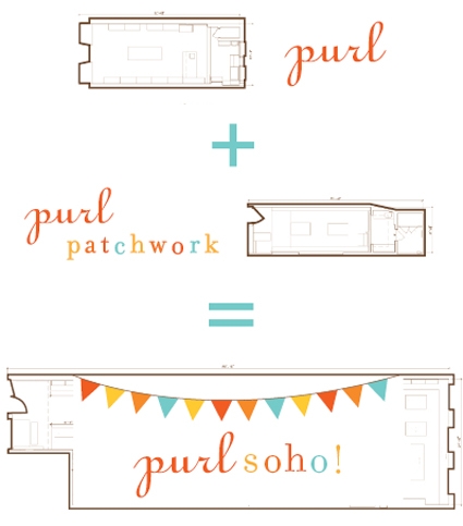 Announcing The BIG Move:  We’re Moving our New York shops to a BIGGER Space in Soho! | Purl Soho