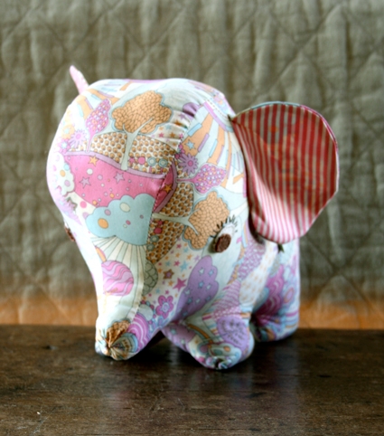 Handmade Baby Elephants from Last-Minute Knitted Gifts & Last-Minute Patchwork + Quilted Gifts! | Purl Soho