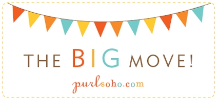 The BIG Move Update: A New Logo to Celebrate Our New Space! | Purl Soho