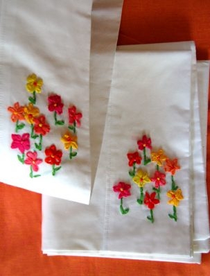 Ribbon Embroidery Pillow Cases | Purl Soho