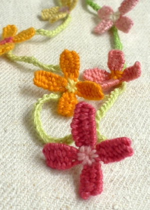 Woven Flower Necklace | Purl Soho