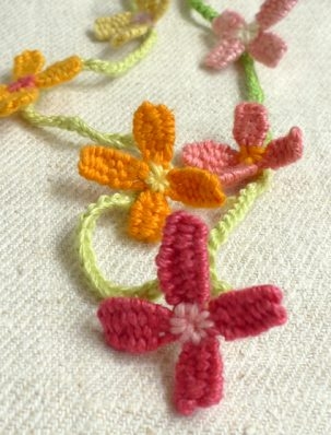 Woven Flower Necklace | Purl Soho