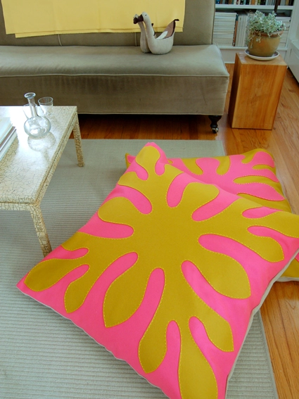 Hawaiian Style Felt Floor Pillows | Purl Soho