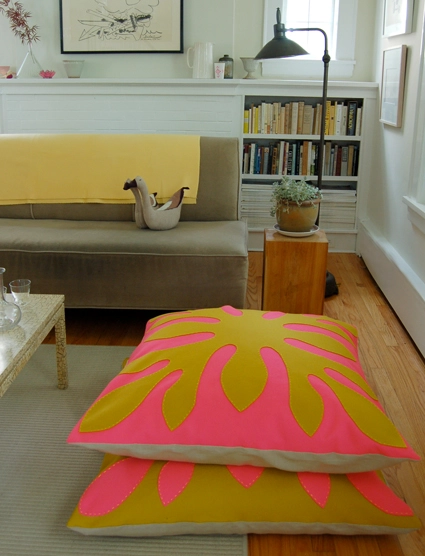 Hawaiian Style Felt Floor Pillows | Purl Soho