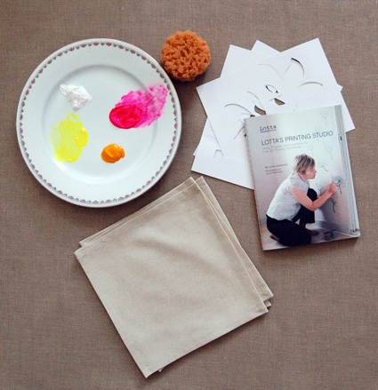 Lotta Jansdotter Printed Cocktail Napkins | Purl Soho