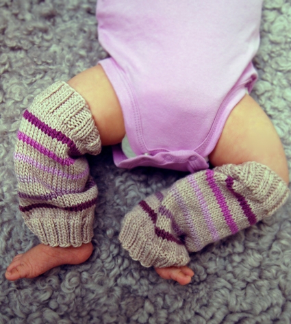 All The Time Baby Leg Warmers Knitting pattern by Ellie d