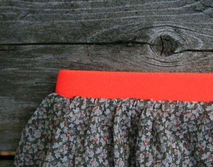 Liberty of London Tana Lawn + Neon Elastic Skirt | Purl Soho