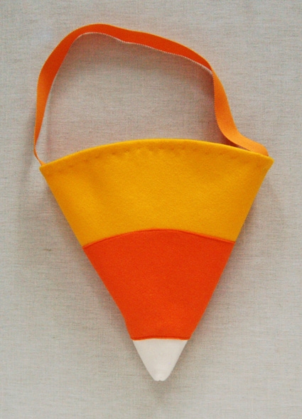 Candy Corn Trick or Treat Bags | Purl Soho