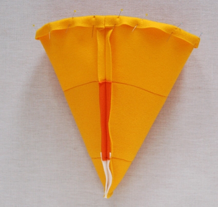 Candy Corn Trick or Treat Bags | Purl Soho