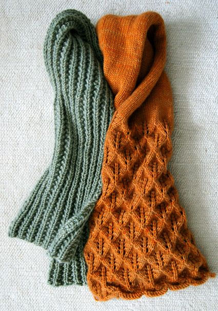 Stopfen…  knit two, purl two