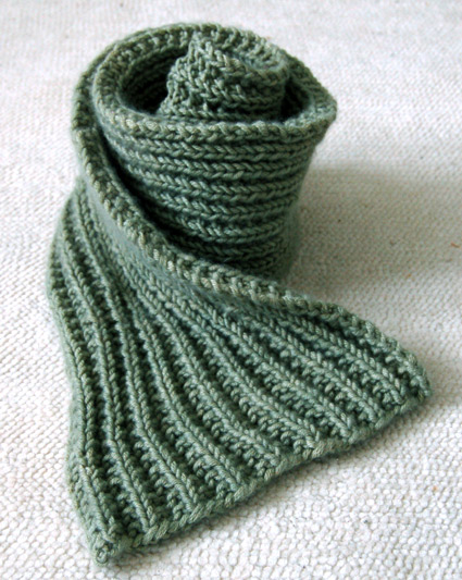 Easy Mistake Stitch Scarf Purl Soho