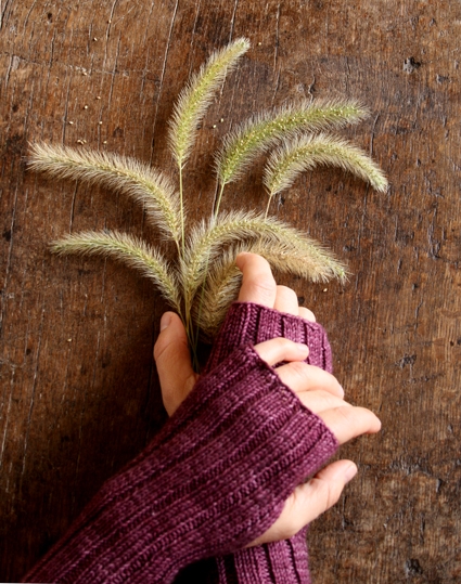 Ribbed Hand Warmers | Purl Soho