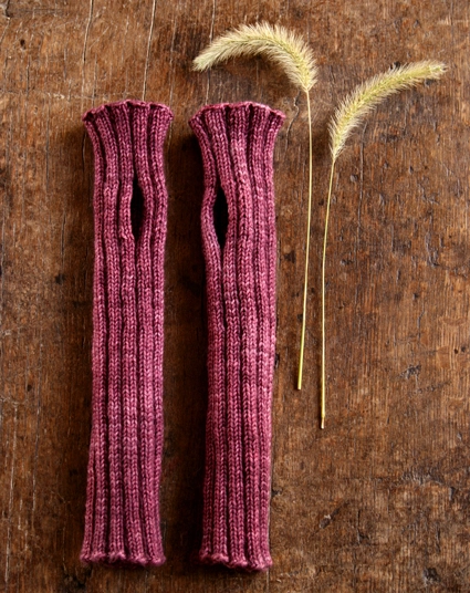 Ribbed Hand Warmers - Purl Soho | Beautiful Yarn For Beautiful