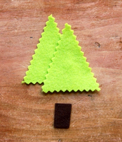 Felt Christmas Tree Pins | Purl Soho