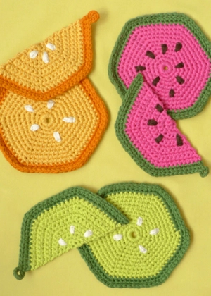 Fruity Trivets + Pot Holders | Purl Soho