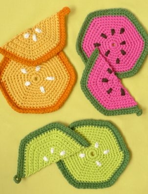 Fruity Trivets + Pot Holders | Purl Soho