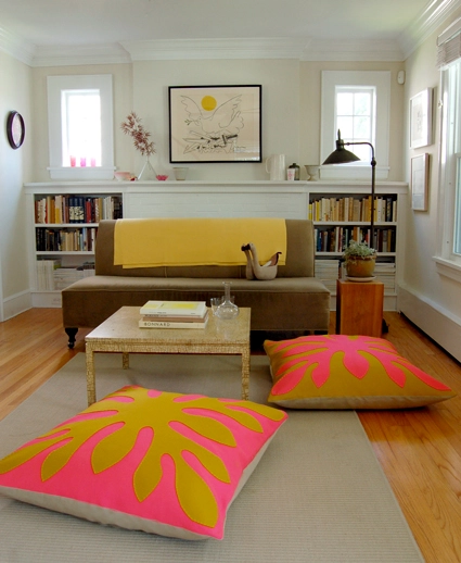 Hawaiian Style Felt Floor Pillows | Purl Soho