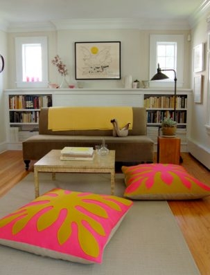 Hawaiian Style Felt Floor Pillows | Purl Soho
