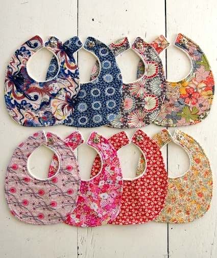 Liberty Baby Bib Kits: Back in Stock + Three More Colorways! | Purl Soho