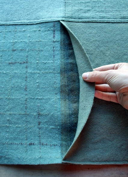 Mary Flanagan Felted Wool Patchwork Quillow | Purl Soho