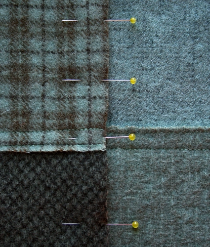 Mary Flanagan Felted Wool Patchwork Quillow | Purl Soho