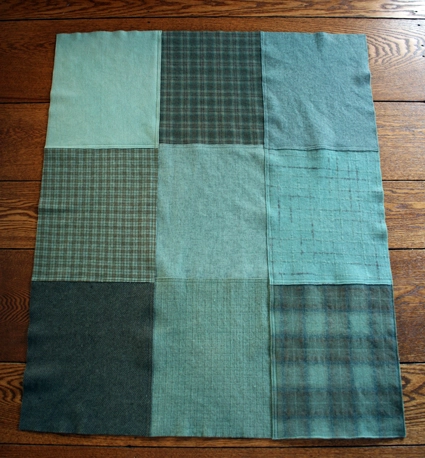 Mary Flanagan Felted Wool Patchwork Quillow | Purl Soho