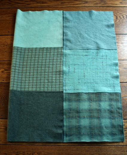 Mary Flanagan Felted Wool Patchwork Quillow | Purl Soho