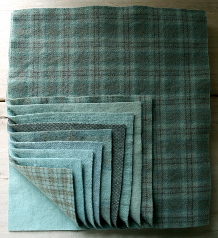 Mary Flanagan Felted Wool Patchwork Quillow | Purl Soho