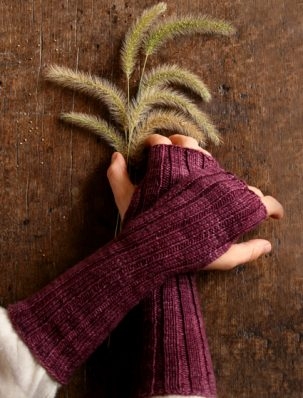 Ribbed Hand Warmers | Purl Soho