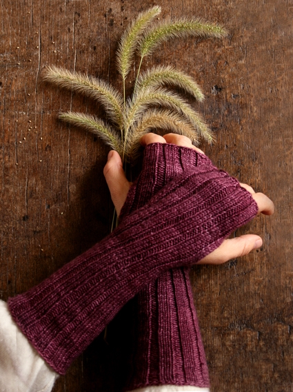 Ribbed Hand Warmers | Purl Soho