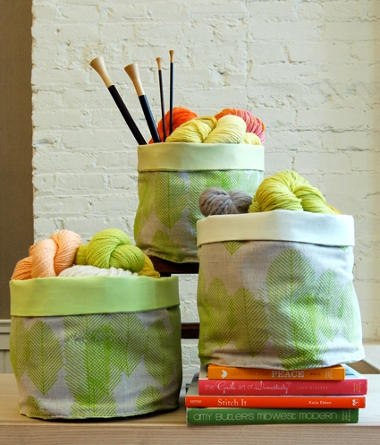 Sewn Stash Baskets | Purl Soho