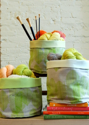 Sewn Stash Baskets | Purl Soho