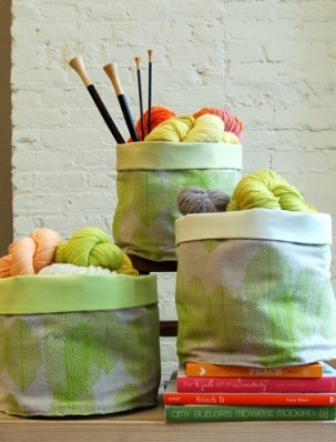 Sewn Stash Baskets | Purl Soho