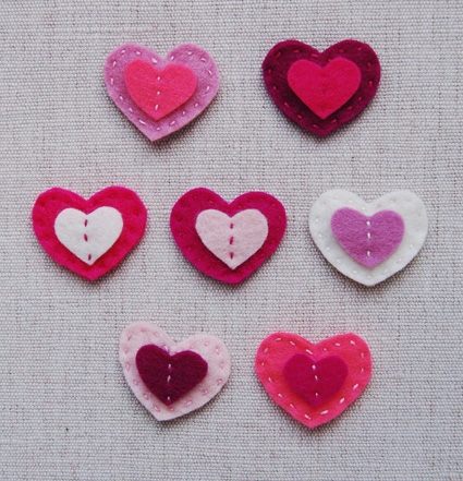 Valentine Heart Barrettes | Purl Soho